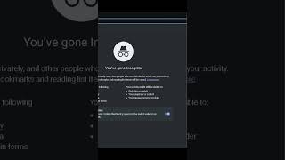 How to see incognito history in hindi shorts [upl. by Mathur857]