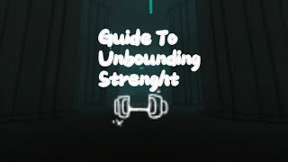 How To Unbound Strenght  Deepwoken Verse 2 [upl. by Hpesoj]