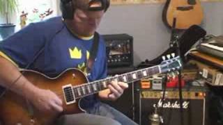 Blues jam with a Marshall JCM 800 Combo mod4210 [upl. by Wardieu]