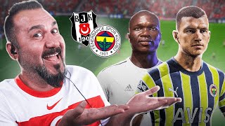 BEŞİKTAŞFENERBAHÇE DERBİSİ   ABOUBAKAR MI  DZEKO MU   EA FC 24 BJKFB DERBİSİ [upl. by Sedrul]