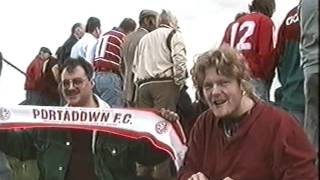 Portadown FC fans Ding at Glenavon last game of season 1994 1995 [upl. by Whitnell]