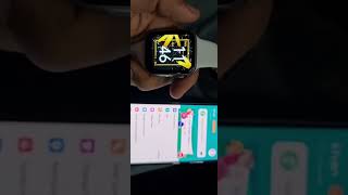 Hryfine smartwatch Time date Setting how to change time in hryfine [upl. by Notnad]