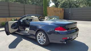 Ladonnaemobile vende BMW SERIE 6 630I CABRIO AUT 258CV2 VENDIDO [upl. by Sheelah]