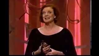 Maggie Smith wins 1990 Tony Award for Best Actress in a Play [upl. by Orson]