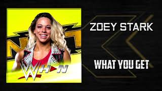 NXT Zoey Stark  What You Get Entrance Theme  AE Arena Effects [upl. by Aileve933]