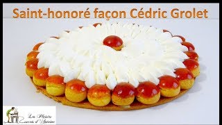 Recette  Saint honoré façon Cédric Grolet TUTO [upl. by Scheers]