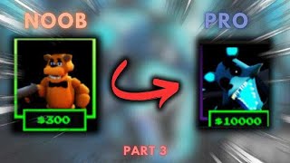 FNAF TD  NOOB TO PRO PART 3  THIS IS TOO EASY Roblox [upl. by Lahcsap]