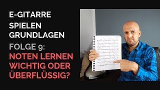 EGitarre lernen ohne Noten  Grundlagen  Sollte man EGitarre nach Noten lernen oder nicht [upl. by Aldin]