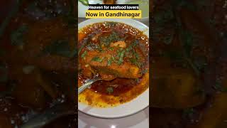 Heaven for seafood lovers in Gandhinagar  street food  food vlog  non veg foodieshorts [upl. by Mariande365]