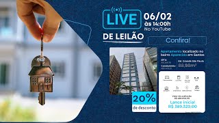 AO VIVO  Viana Leilões  LEILÃO DE IMÓVEL BAIXADA SANTISTA SP  06022024 [upl. by Werd792]