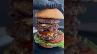 Smashed Burger 🍔 YT Video Is Coming Soon  Subscribe For More burger smashedburger recipe food [upl. by Jadd]