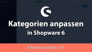 Shopware 6 Kategorien mit Erlebniswelten anpassen  Layouts Einsteiger Tutorial 3 [upl. by Aymer]