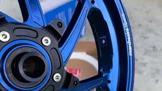 Unboxing Marchesini wheels for Yamaha R1 yamahr1 marchesini madeinitaly marchesiniwheels [upl. by Rozalie786]