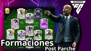 Las mejores formaciones meta post parche ea FC24 412122  3412 [upl. by Anelat]