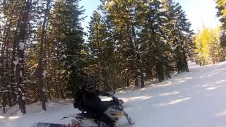 Timbersled with KTM 500 and MotoTrax with Husqvarna 300 [upl. by Icam]