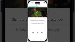 Teka Lyrics English Translation  DJ Snake Peso Pluma via LyricFluent app [upl. by Amos]