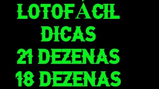 LOTOFÁCIL 3219  17 MILHÃO  DICAS E ANÁLISES DO 3219  18 E 21 DEZENAS PARA FAZER DESDOBRAMENTOS [upl. by Radack]