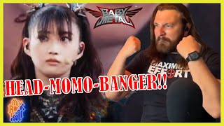 SHE GROWLED THE PART  Babymetal Momobanger  Live  Legend MM  at Yokohama Arena  REACTION [upl. by Nedap]