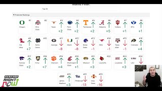 College Football Week 11 Recap and Playoff Committee Ranking Predictions [upl. by Gerstein829]