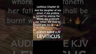 Bible Leviticus 21 Maintaining Holiness in the Priest’s Household Shorts Short Bible Leviticus [upl. by Fessuoy]