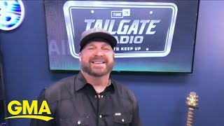 Garth Brooks talks Vegas residency new way to tailgate l GMA [upl. by Ehtiaf]