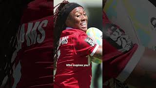 Fancy Bermudez details her inspiring journey to Canadian womens rugby 7s team  paris2024 [upl. by Otineb]