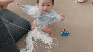 When you want to crochet and you have a baby [upl. by Ozne]