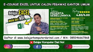 Promo Kursus EBook amp Template Excel [upl. by Platt739]