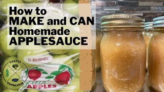 How to make Homemade Applesauce [upl. by Clerk]