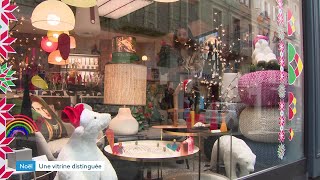 Une vitrine de Noël se démarque à Castres [upl. by Jac]