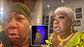 Luenell POSTS The Footage She PROMISED to Show of Her Hilarious Backstage Fall [upl. by Dambro231]