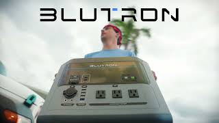 Blutron P1500 Portable Power Station 1408Wh  1500W [upl. by Raddi]