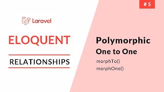 Laravel Eloquent Relationships  Polymorphic One To One  Part 5 [upl. by Rossie]