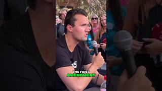 CHARLIE KIRK Shocked By JEWISH ATHEIST America Is BETTER WITHOUT RELIGION shorts short trending [upl. by Langan]