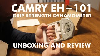 CAMRY EH 101 Grip Strength Dynamometer Unboxing and Review [upl. by Blaine]