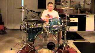 drum solo on vintage ludwig vistalite drums [upl. by Chong]