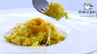 RISOTTO con CREMA DI PEPERONI GIALLI super cremoso ricetta veloce  RICETTE DI GABRI [upl. by Citron229]