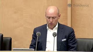 Livestream der 1045 Sitzung des Bundesrates [upl. by Noellyn]