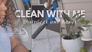 Clean When You Have Zero Motivation  PATIO CLEANING [upl. by Erdnoid365]