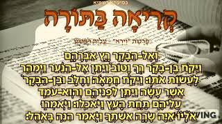 28 פָּרָשַׁת quotוַיֵּרָאquot  עֲלִיַּת רִאשׁוֹן [upl. by Nylireg67]