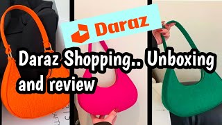 Daraz Unboxing video   Best Purchase from daraz  Daraz Online Shopping Haul 2024 [upl. by Llerrac]