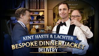 Delivery of Bespoke Dinner Jacket from Kent Haste amp Lachter  Kirby Allison [upl. by Annabel]