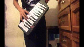 Keytar cover  Power Rangers  Theme Song [upl. by Aynav]