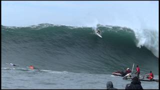 Shawn Dollar at Mavericks • 2014 Wipeout of the Year Award Nominee • Billabong XXL Big Wave Awards [upl. by Urbanus]