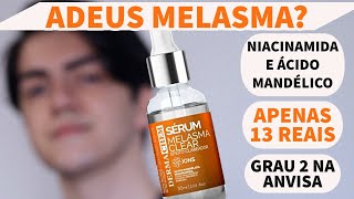 SÉRUM MELASMA CLEAR DERMACHEM COM NIACINAMIDA ÁCIDO MANDÉLICO E ÁCIDO HIALURÔNICO [upl. by Christensen]