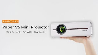 Unboxing Yaber V5 projector yaberofficial amazon projector trending [upl. by Siroled]