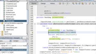 pass parameter report jTable model in the jasper report java [upl. by Eiltan]