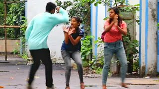 Salute Prank on Cute Girls 😱😱PrankBuzz [upl. by Ful880]