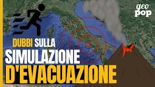 RISCHIO VULCANICO CAMPI FLEGREI LA SIMULAZIONE DEVACUAZIONE FUNZIONERA Considerazioni e dubbi [upl. by Cori530]