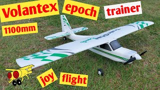 Volantex TrainStar Epoch 1100mm RC Trainer Plane flight beginner RC airplane [upl. by Celin]